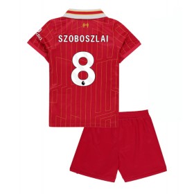 Liverpool Dominik Szoboszlai #8 Domaci Dres za djecu 2024-25 Kratak Rukav (+ Kratke hlače)